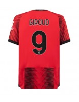 AC Milan Olivier Giroud #9 Domácí Dres 2023-24 Krátký Rukáv